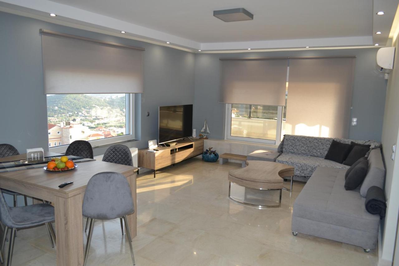 Stergiou Luxury Apartments With Shared Pool أنافيسوس المظهر الخارجي الصورة