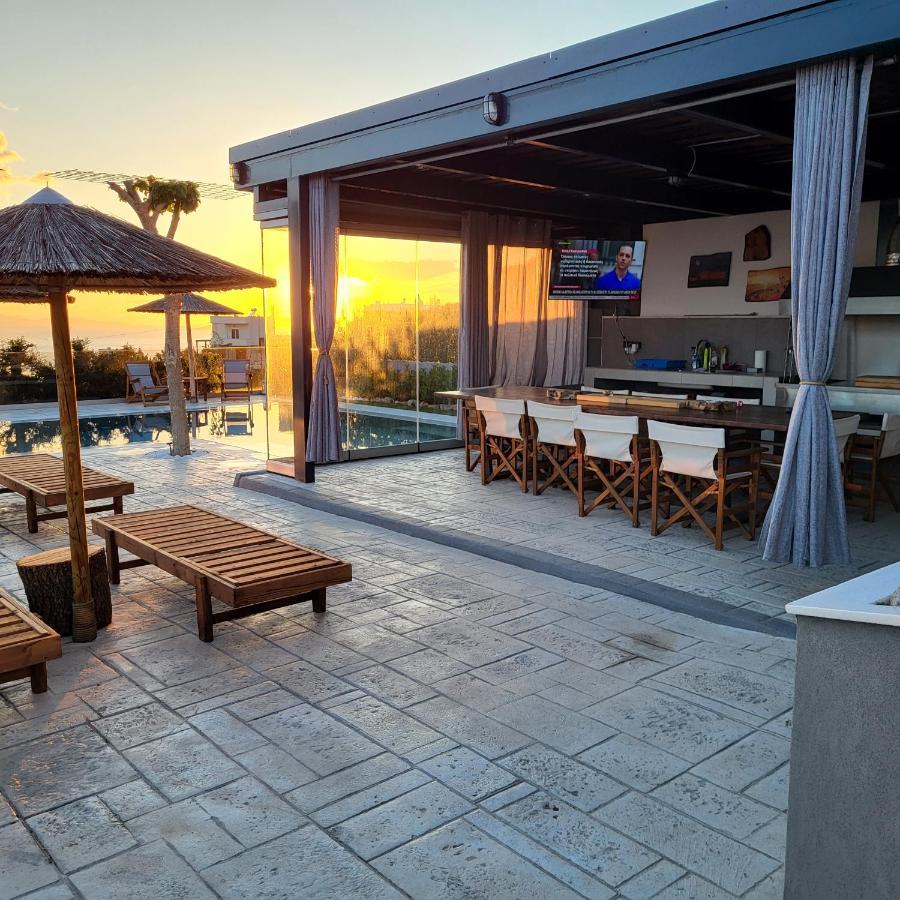 Stergiou Luxury Apartments With Shared Pool أنافيسوس المظهر الخارجي الصورة
