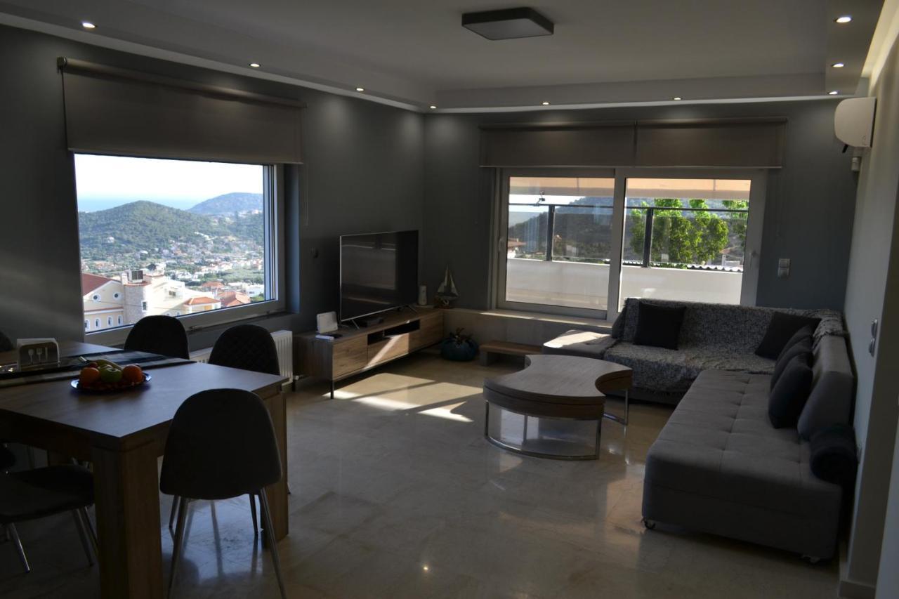 Stergiou Luxury Apartments With Shared Pool أنافيسوس المظهر الخارجي الصورة