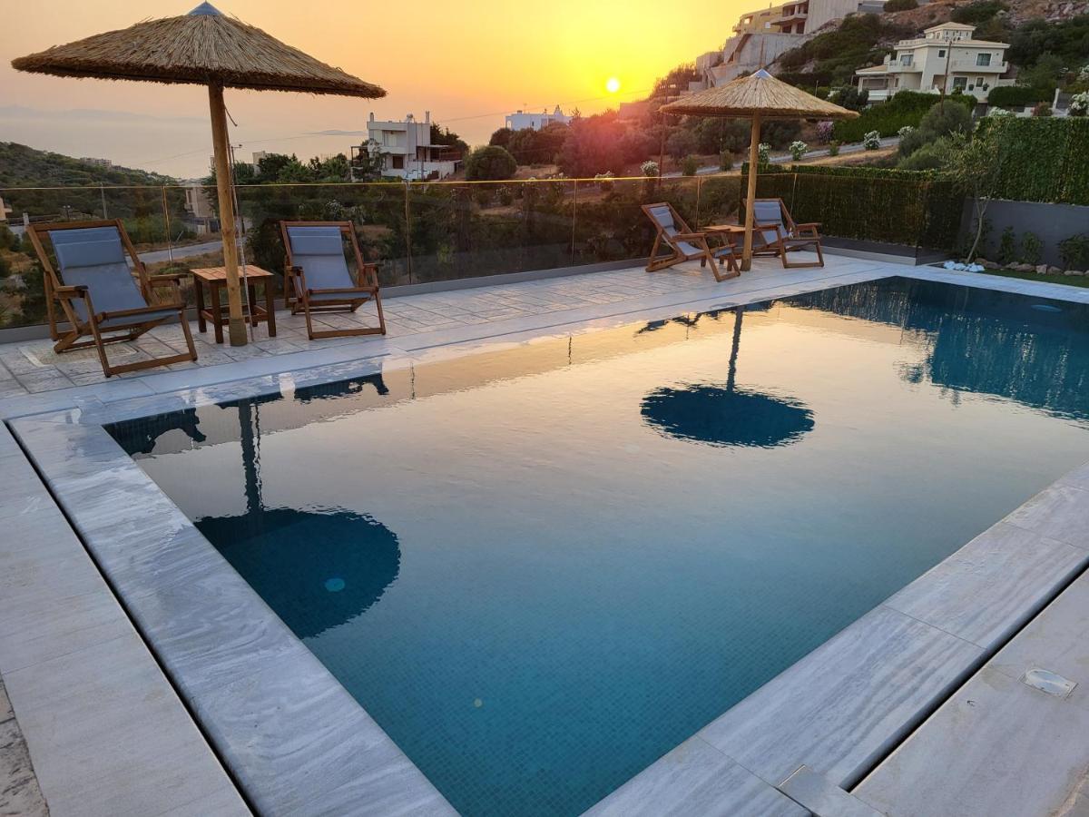 Stergiou Luxury Apartments With Shared Pool أنافيسوس المظهر الخارجي الصورة