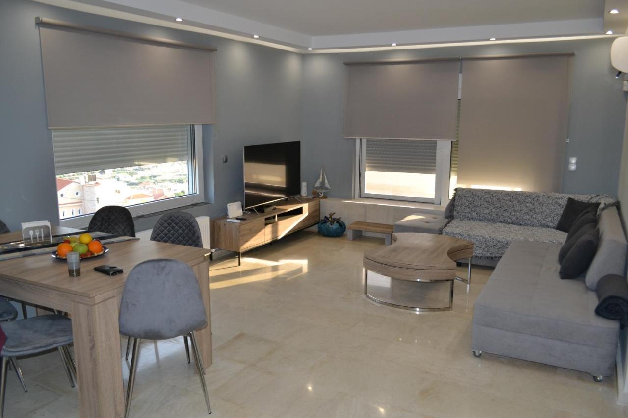 Stergiou Luxury Apartments With Shared Pool أنافيسوس المظهر الخارجي الصورة