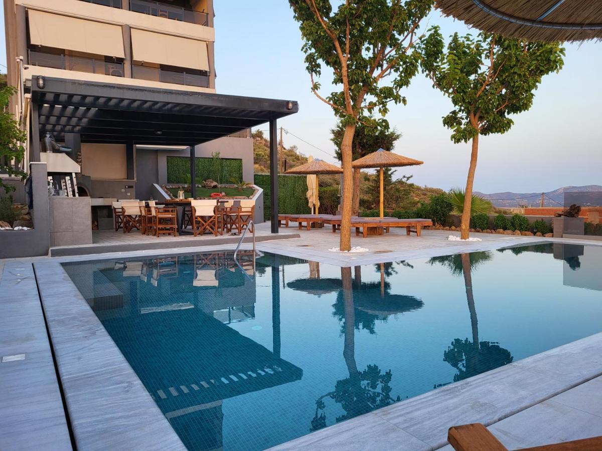 Stergiou Luxury Apartments With Shared Pool أنافيسوس المظهر الخارجي الصورة