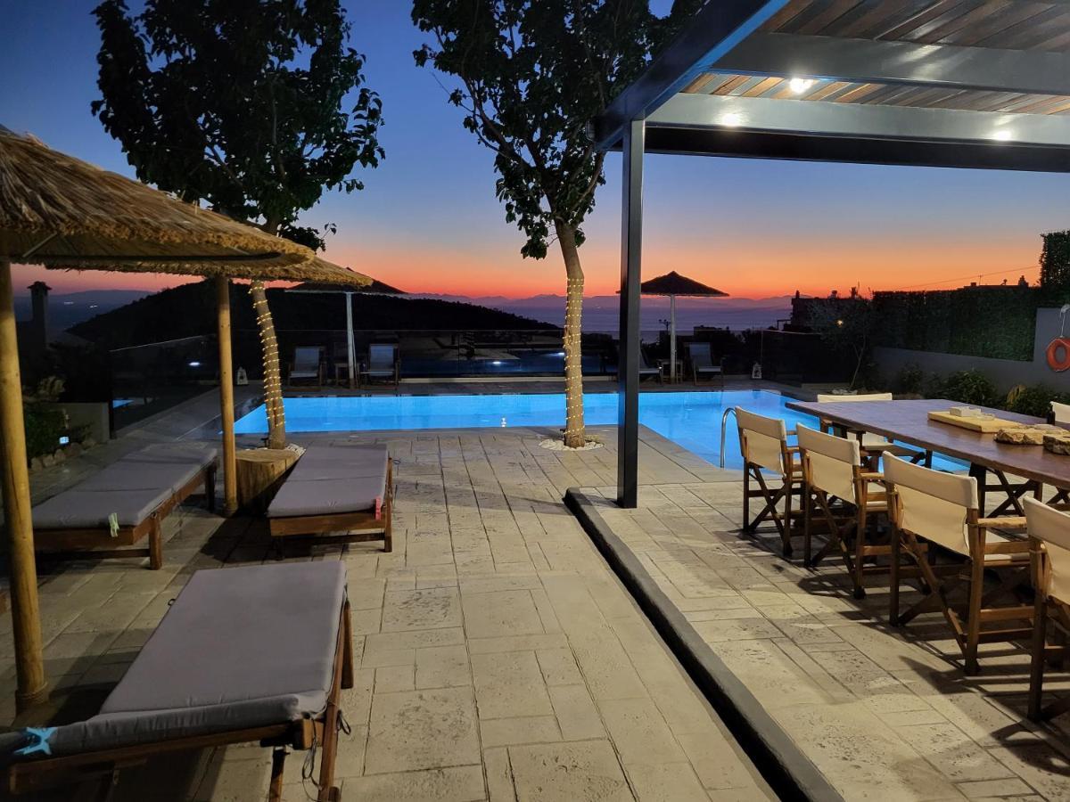 Stergiou Luxury Apartments With Shared Pool أنافيسوس المظهر الخارجي الصورة