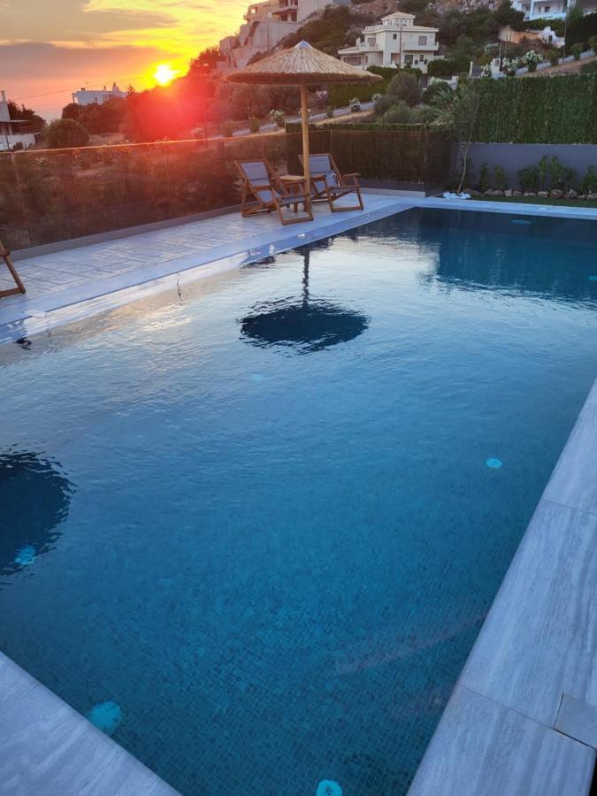 Stergiou Luxury Apartments With Shared Pool أنافيسوس المظهر الخارجي الصورة