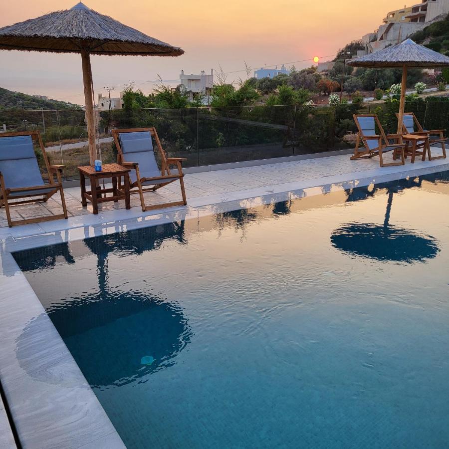 Stergiou Luxury Apartments With Shared Pool أنافيسوس المظهر الخارجي الصورة